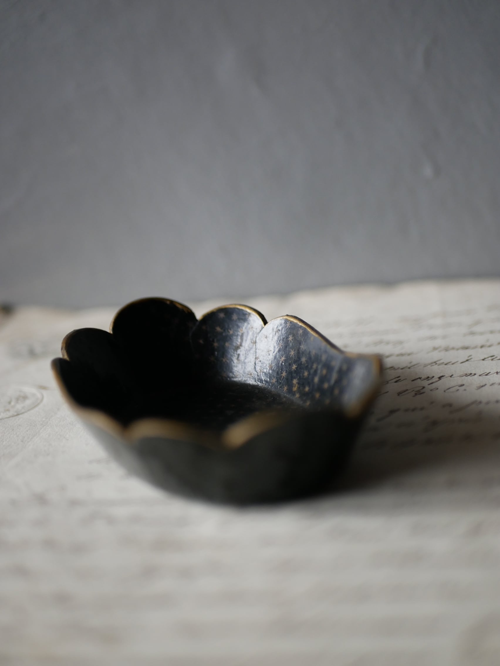 フランスアンティーク パピエマシェ レターラック ナポレオン