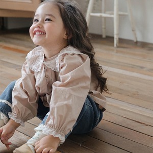 「予約販売」秋ドールカラー長袖ブラウス