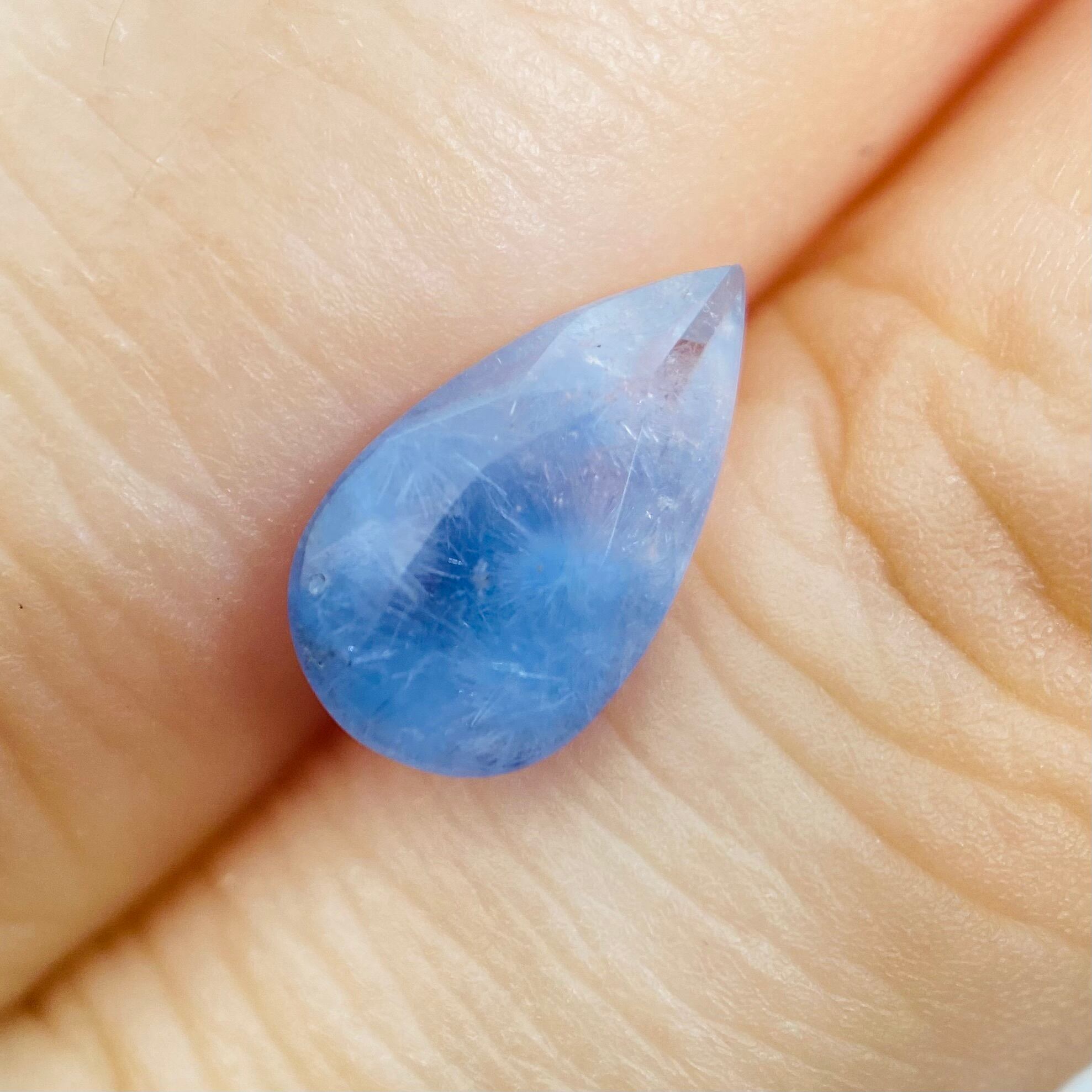 インスタライブでご紹介　デュモルチェライトインクオーツNo.33