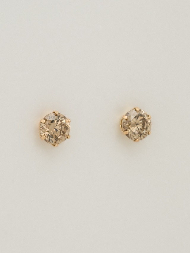 Diamond Pierced Earring