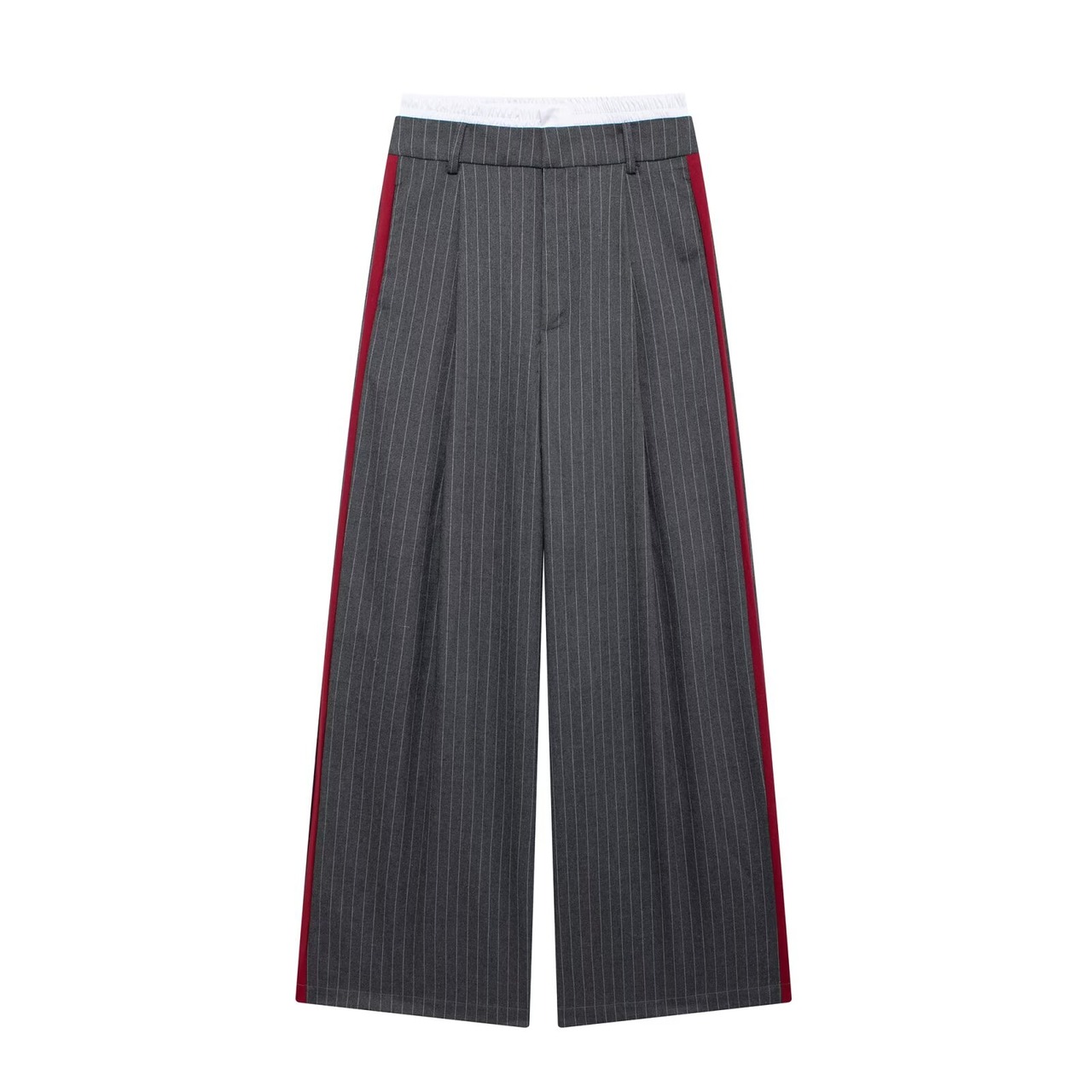 Red Side Line Stripe Pants / レッド サイドライン ストライプ パンツ