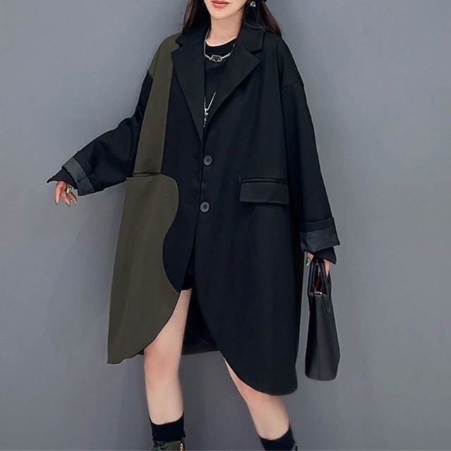 Heminolitic coat【2color】 C0110