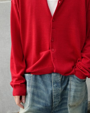 refomed "NEXT MAN CARDIGAN〔RED〕"