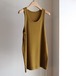 Cale " Cotto Silk Rib Tank Top "