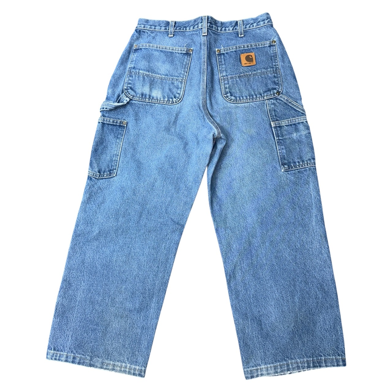 【Carhartt】カーハート"B73DST" ダブルニー ペインター デニムパンツ