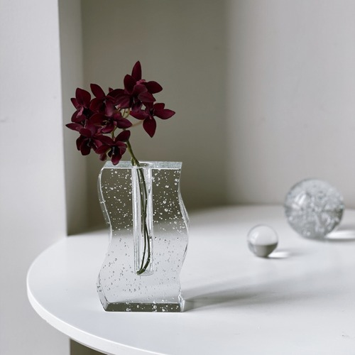 【お取り寄せ】Transparent Crystal Vase