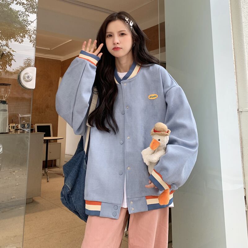 ジャケット スプリングオータムルーズ ストリート 春物 秋物 試着室56695289331