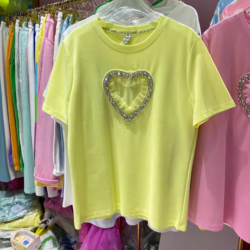 Hawaiian6 黄緑 ピンク Tシャツ Hawaiian6 黄緑 ピンク Tシャツ Hawaiian6 黄緑 ピンク Tシャツ