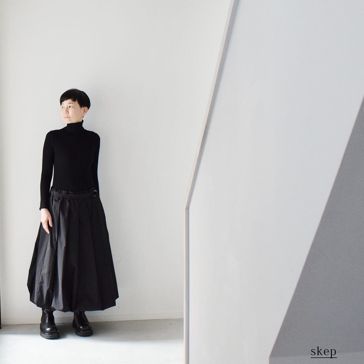 skep バルーンスカート黒L バルーンスカート：黒［SK33STBK］ | skep-online shop