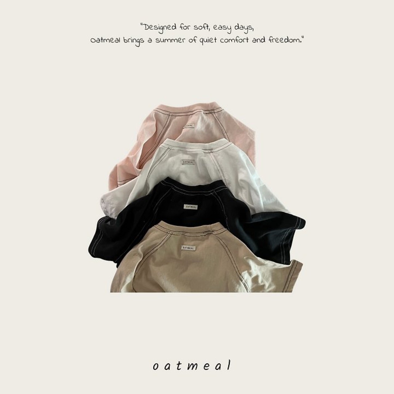 [oatmeal] Embla raglan / [오트밀] 엠블나그랑