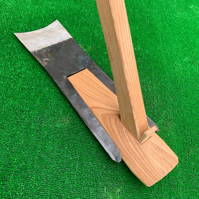 平鍬（ひらぐわ）貴重 手造り鍛造 日本製 刃長40㎝ | 野口鍛冶店shop 野口式農具