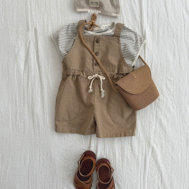 予約⌇amigo / Magic suspender pants