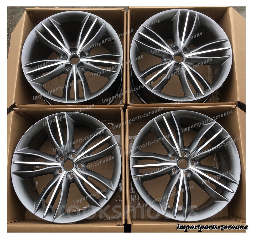 ジャガー XJL XJ 20x9 20x10 4 個セット 20インチ スタッガースタイル