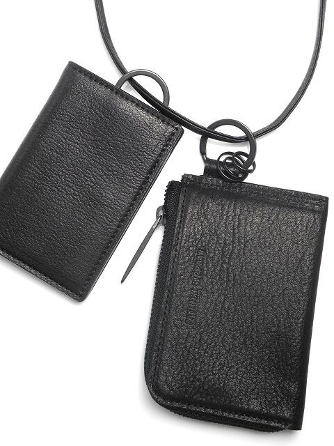 183AWA06　Leather wallet & card case 'empty-handed'　ネックウォレット | Patrick  Stephan Store powered by BASE