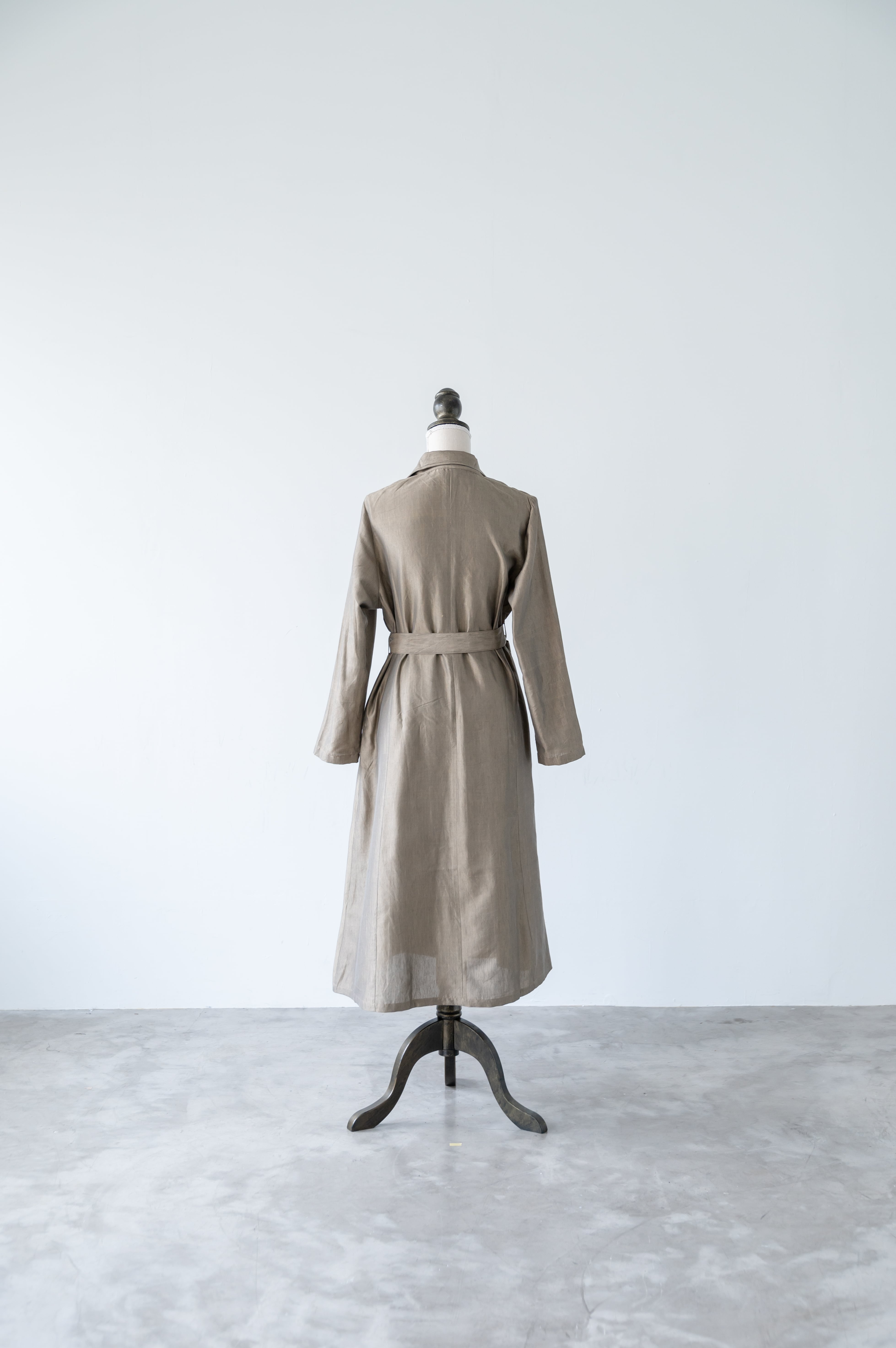 ORIENTAL GATE】シルクコットン テーラードカラーコート | ネパール発