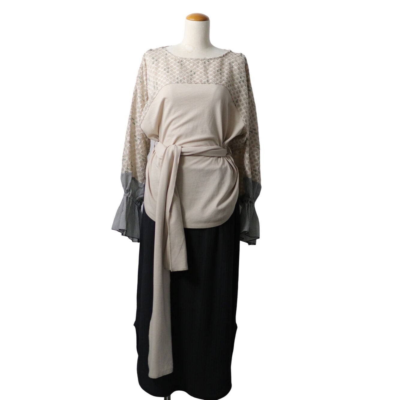 BELPER RIPPLE BIG SHIRT (WHITE) 1614-0922 | IAAAM ONLINE STORE