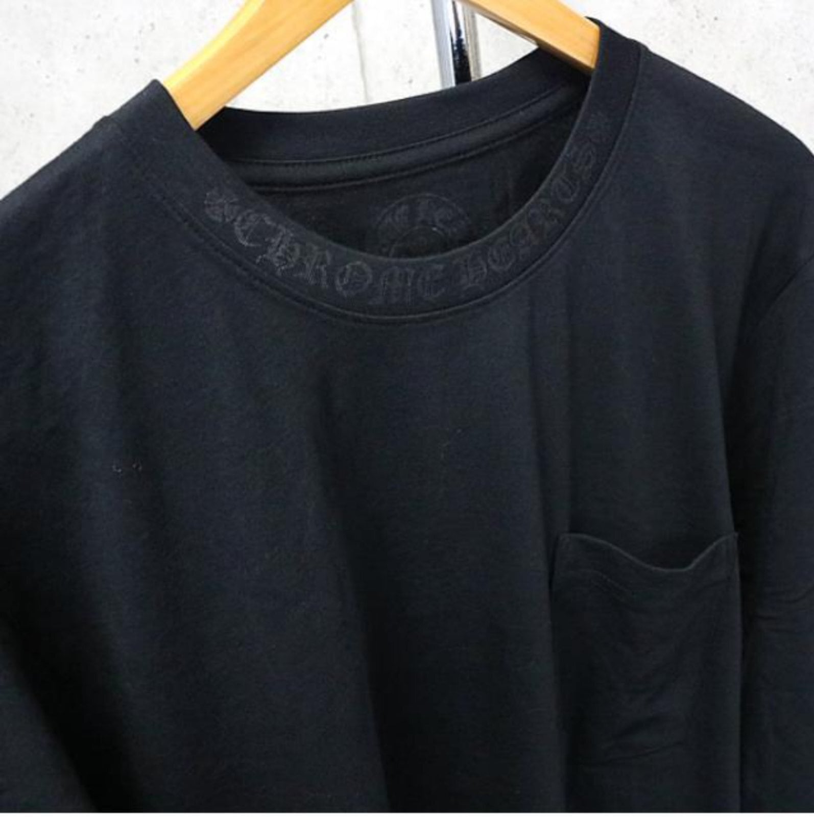 オールドクロームハーツロンT未使用Chrome hearts クロムハーツ Chrome Hearts Tシャツ カットソー ロンT レッド