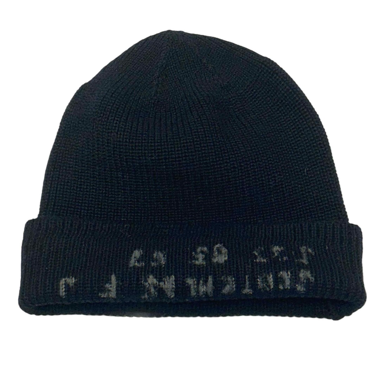 40s U.S.N. WATCH CAP ニットキャップ ステンシル USNAVY | BACK IN 