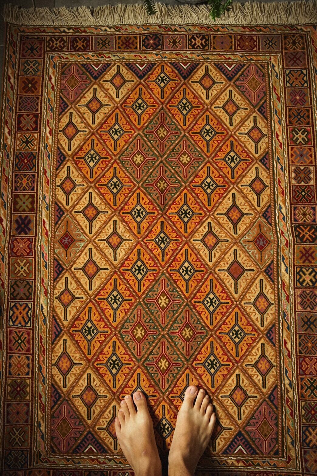 311 - Vintage Mashwani rug