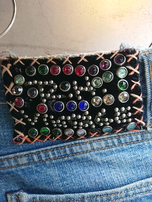 Ron Harman Vintage × LEVI'S 646 E PATCH WORK CUSTOM