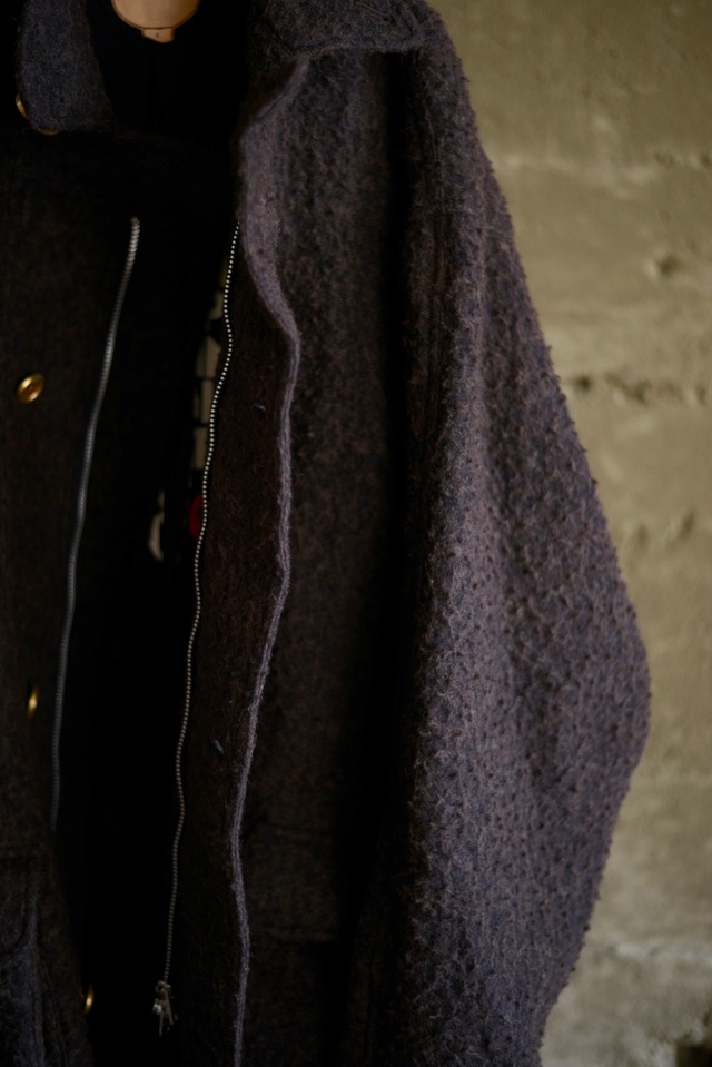 blackbird / motorcycle half coat  fabric by Lyria (brown)