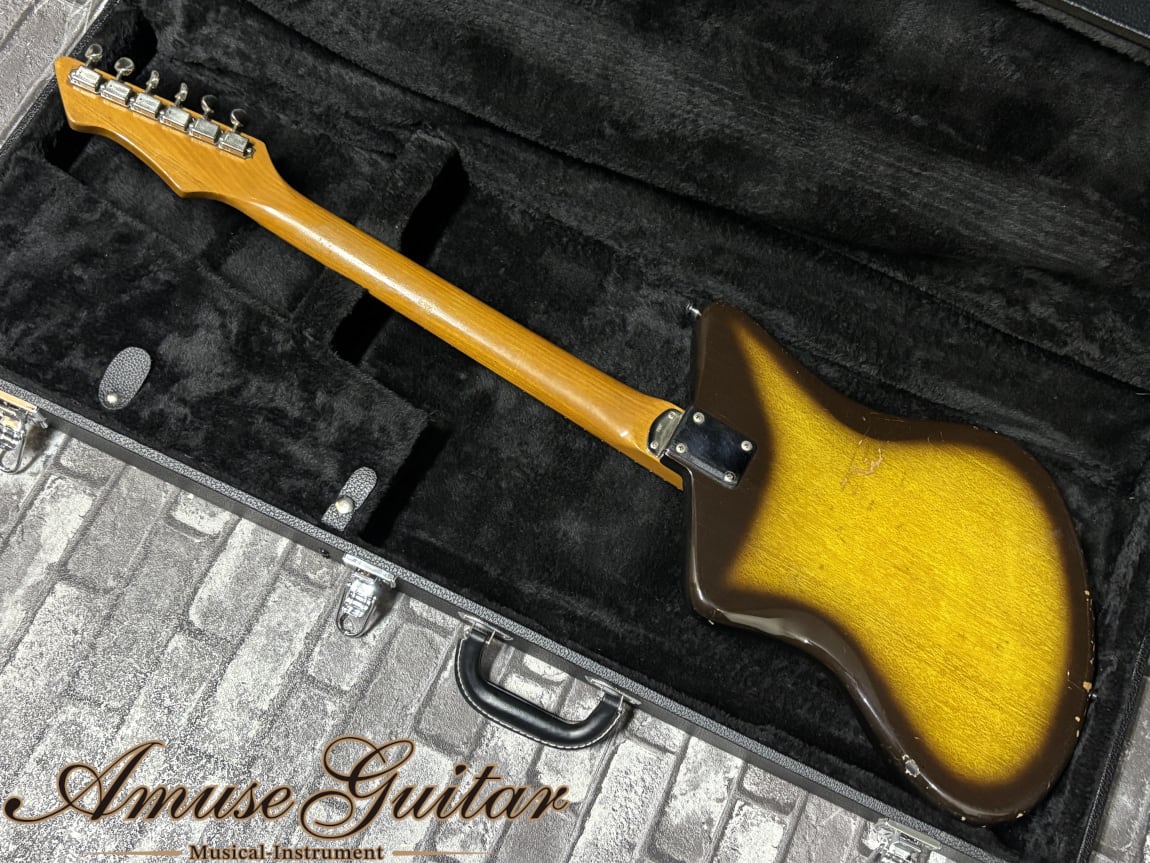 Zen-On ZES-170 # Sunburst 1960年代製【Vintage Japan / Brass Nut