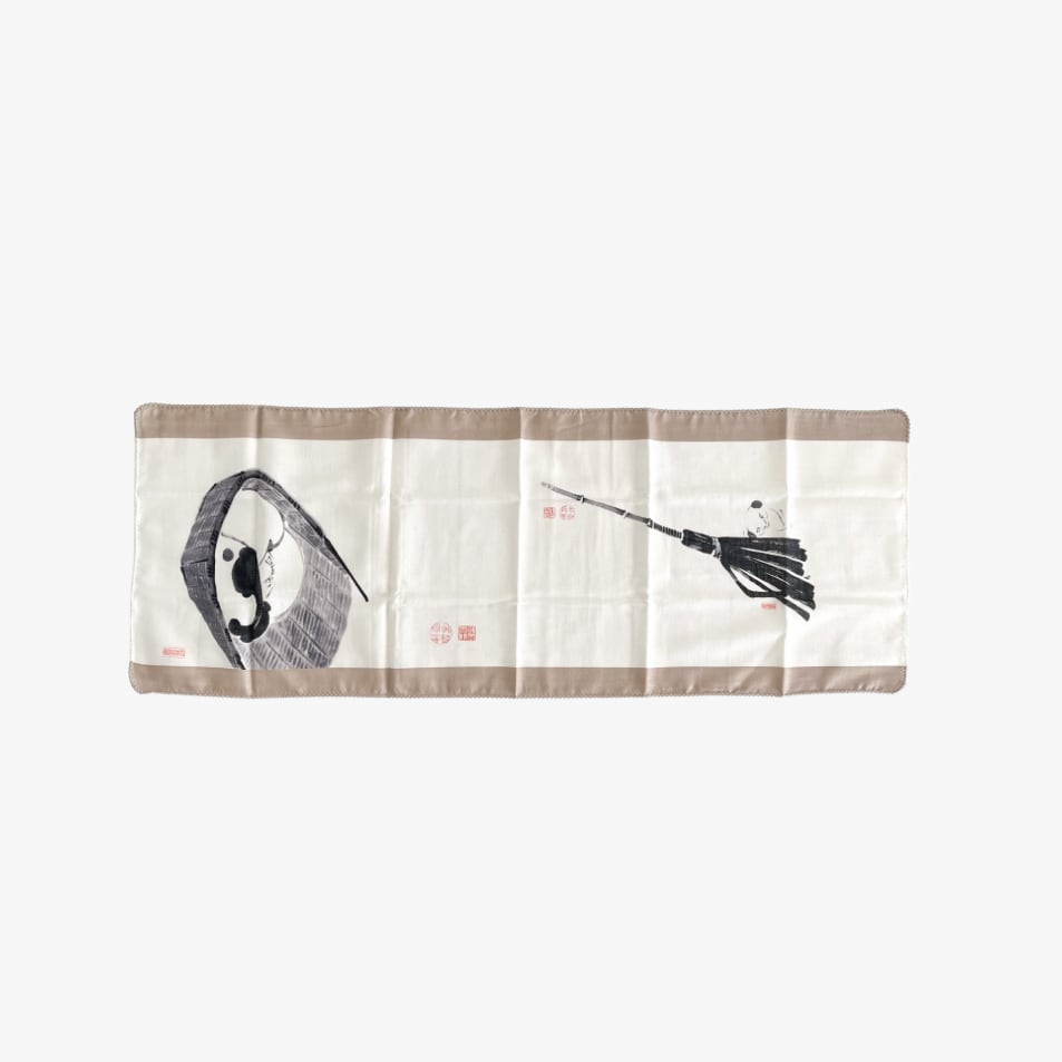 伊藤若冲 ガーゼ手拭い 子犬図 | hmm, by 東京都美術館ミュージアム