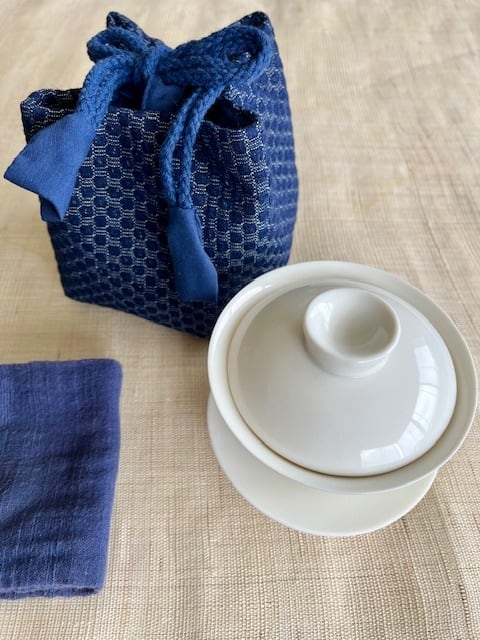 綿入茶器収納袋 中 | 茶海堂 Chakaido