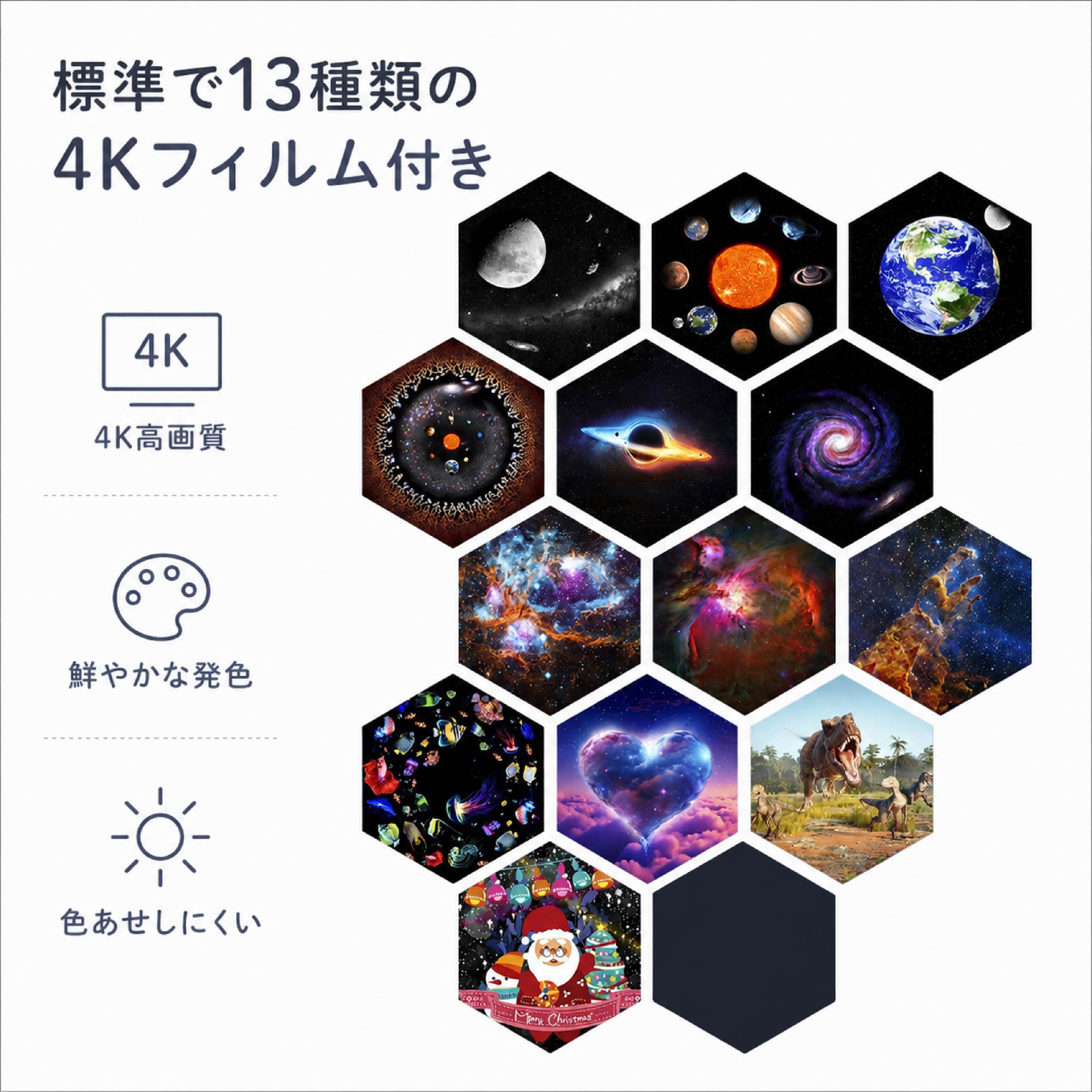 HY 230 . 銀河流星プロジェクター 星空投影灯 タイマー機能付き 流星