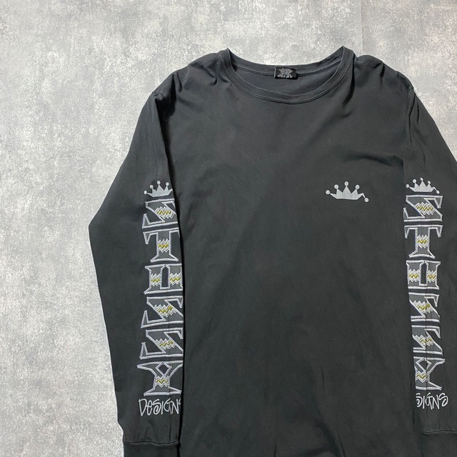 stussy ステューシー 折れクラウン ワンポイント アームプリント T 