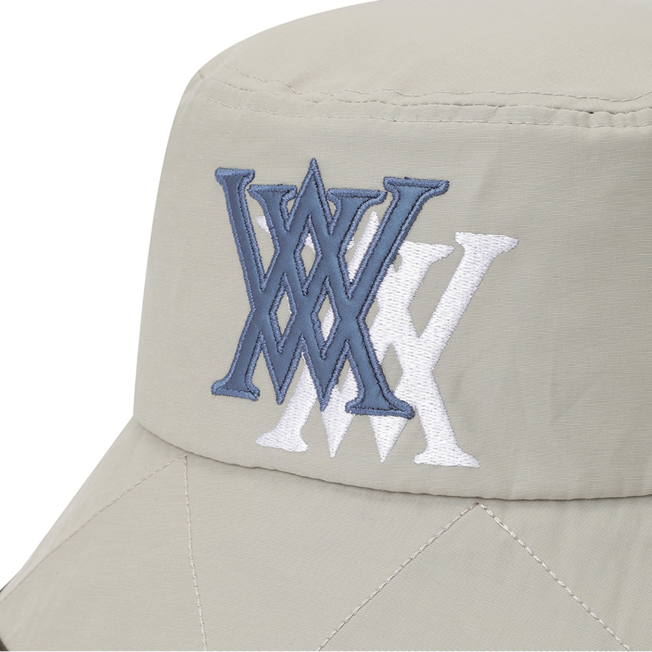 ANEW DOUBLE LOGO BUCKET HAT