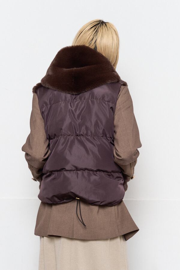 Muel Chic ミュエルシック モントフェイクムートンベスト Muel Chic ミュエルシック / Mont Fake mouton Vest モントフェイク