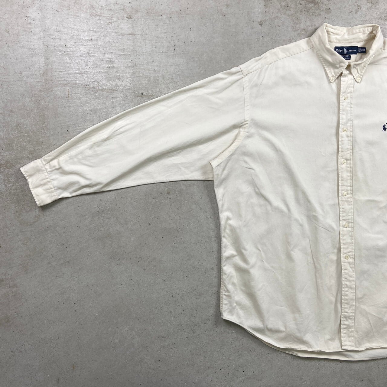 90年代 Ralph Lauren ラルフローレン コットンツイルシャツ BLAIRE