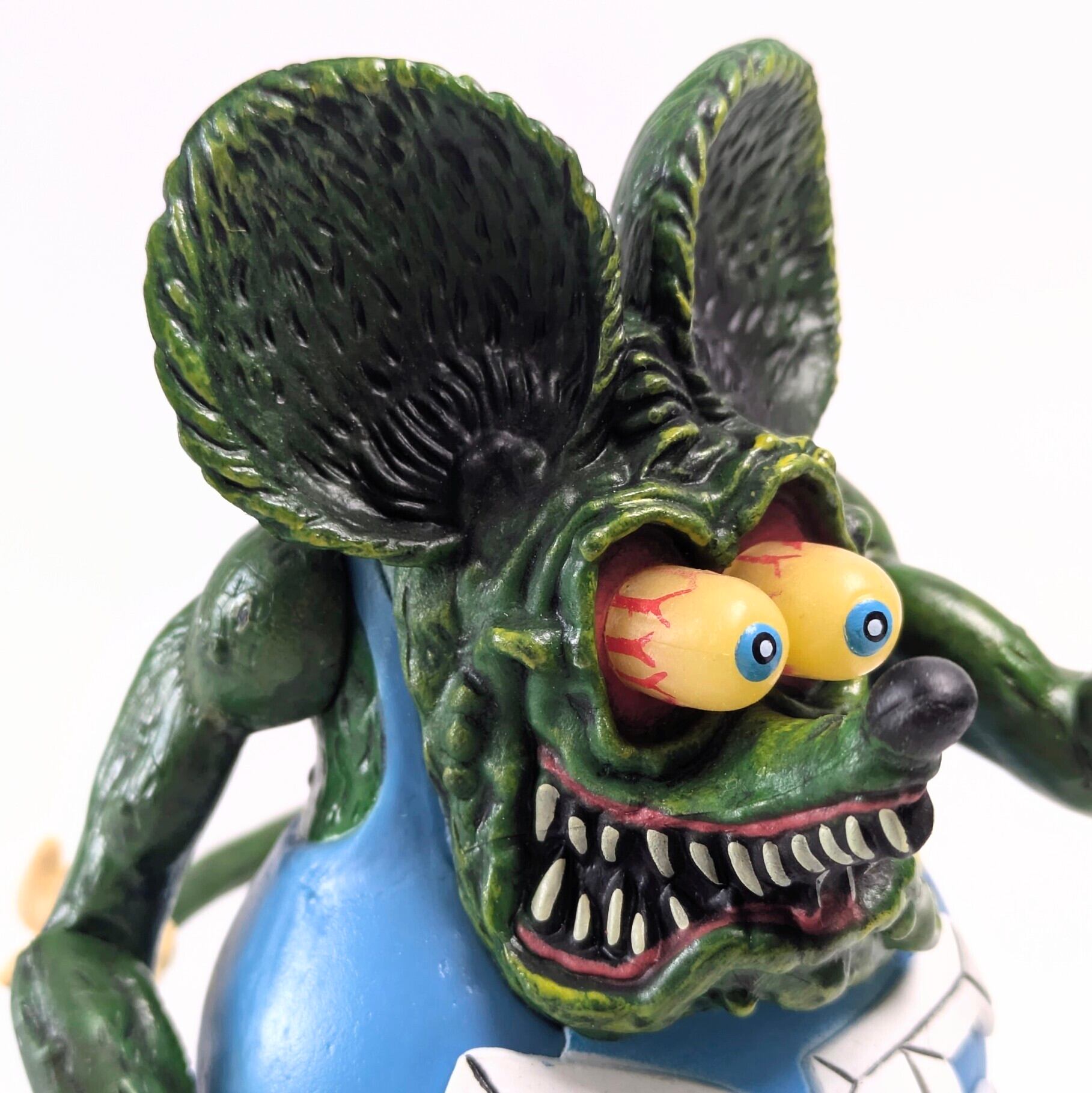 ⚡️SPECIAL LIMITED⚡️【 Rat Fink ラットフィンク 】 PVCアクションフィギュア / 可動フィギュア / BLUE 〚アメリカン雑貨 アメトイ〛