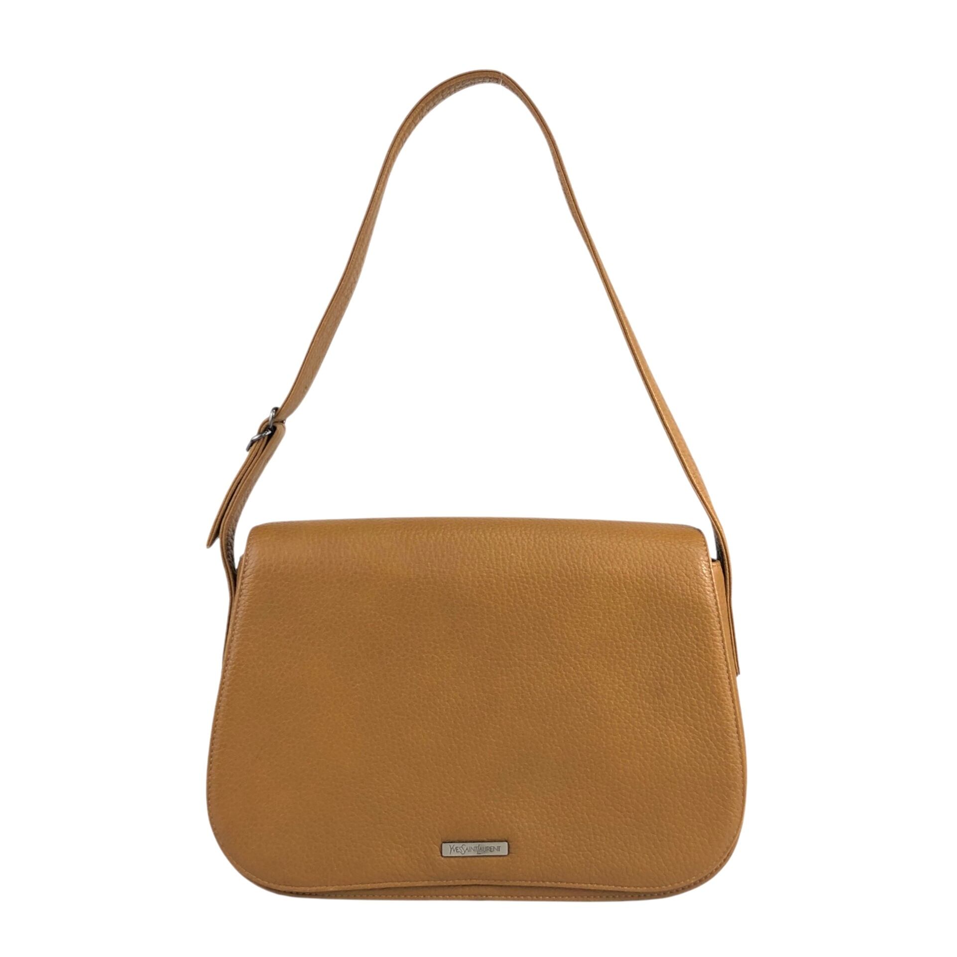 Yves Saint Laurent イヴ・サンローラン ショルダーバッグ ブラウン