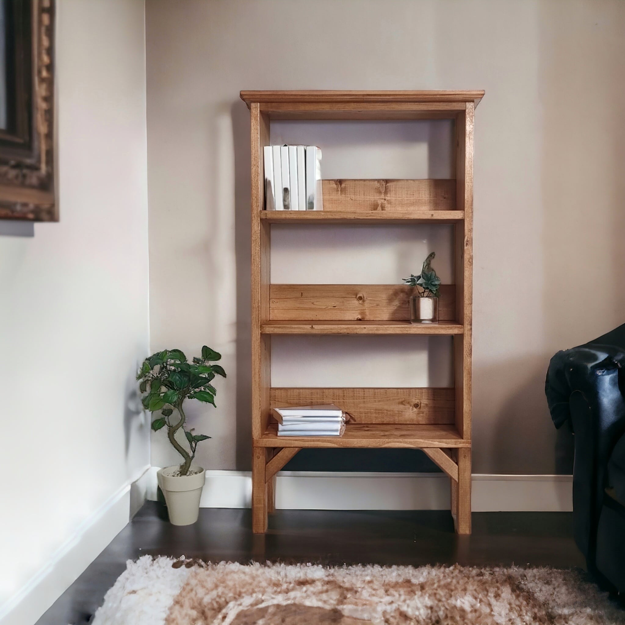 Traditional frame shelf