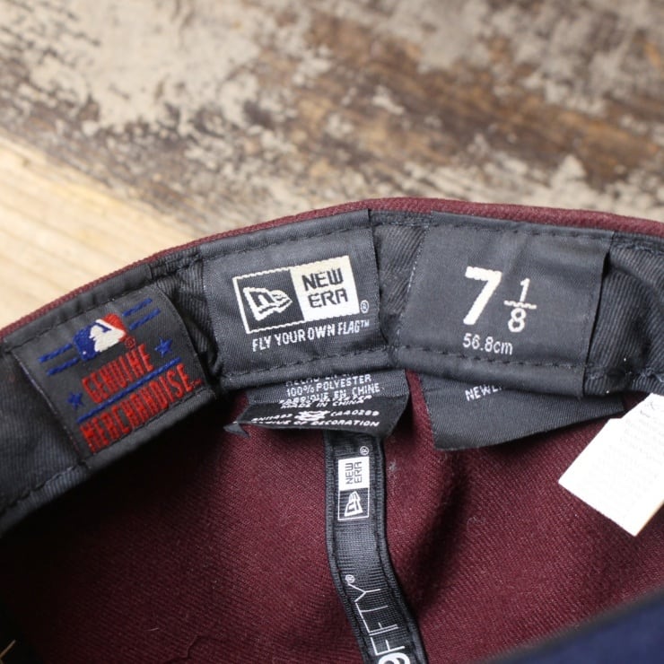 USA New Era MLB アトランタブレーブス キャップ 帽子 ボルドー USA New Era MLB アトランタブレーブス キャップ 帽子 ボルドー