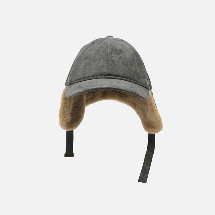 ★PLUS VELVET WINTER DUCK TAN HAT　　　A0400