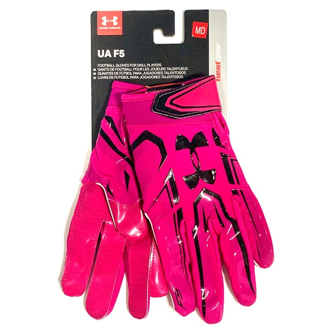 UA F5 GLOVE グローブ ピンク＆ブラック 限定モデル MD