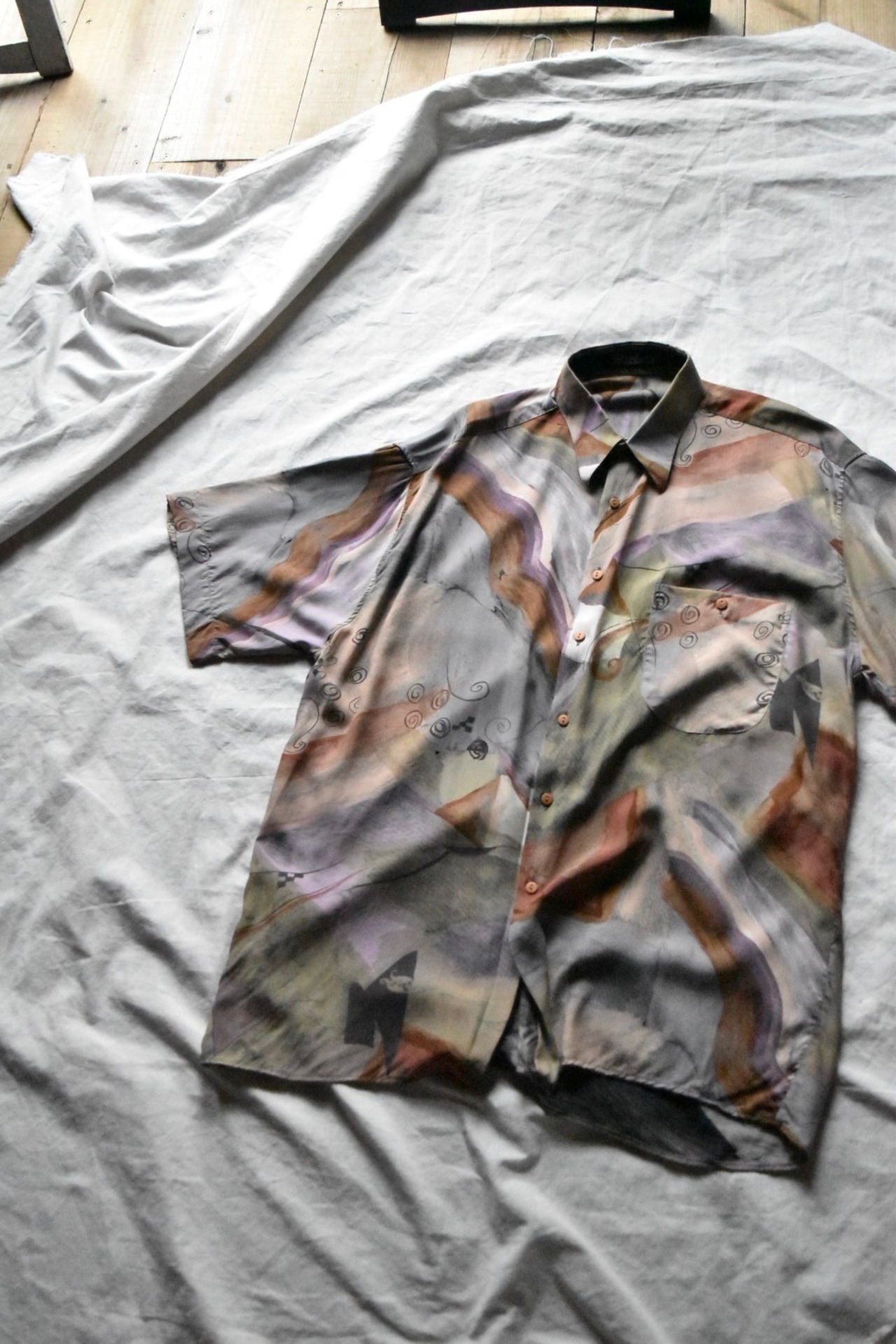 Whirlpool pattern S/S shirt