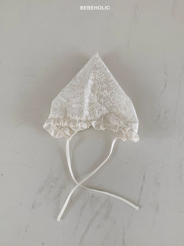 ⭐︎即納⭐︎[bebeholic] mummy lace bonnet