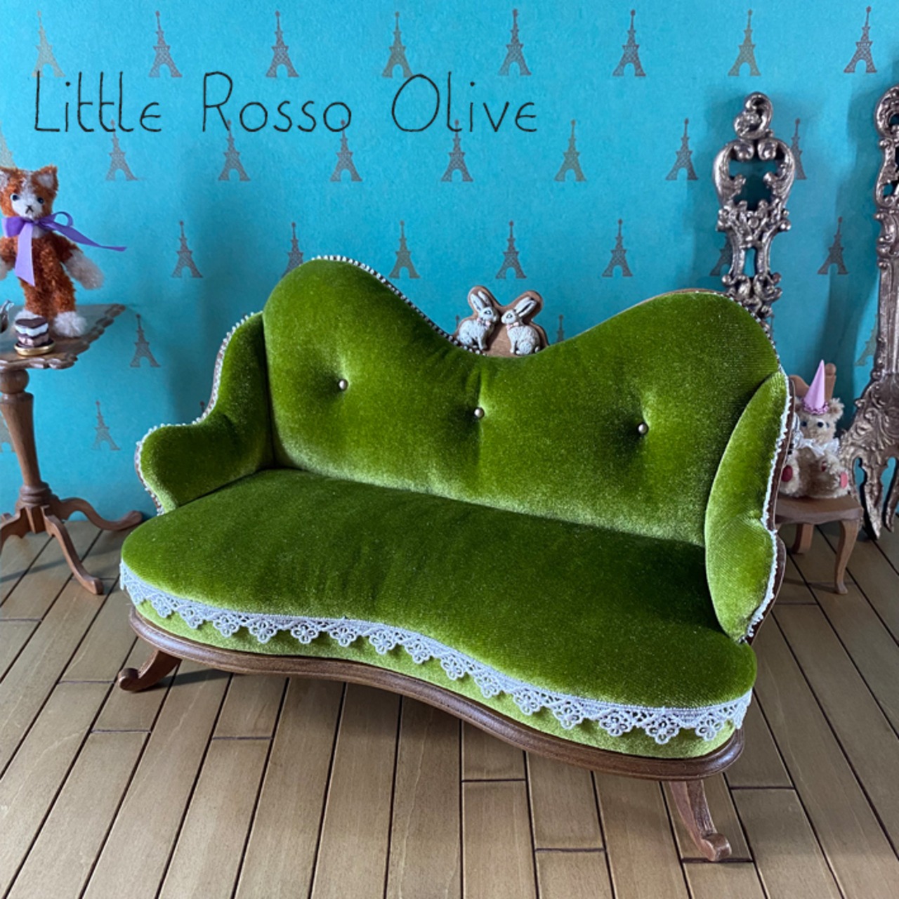 ドールソファ M　Little Rosso Olive・リトル ロッソ オリーブ