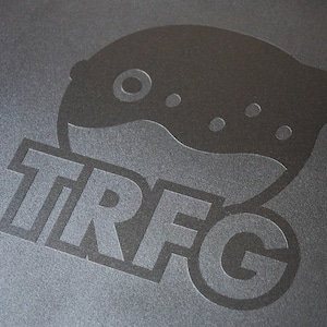 TRFG カッティングステッカー マットブラック