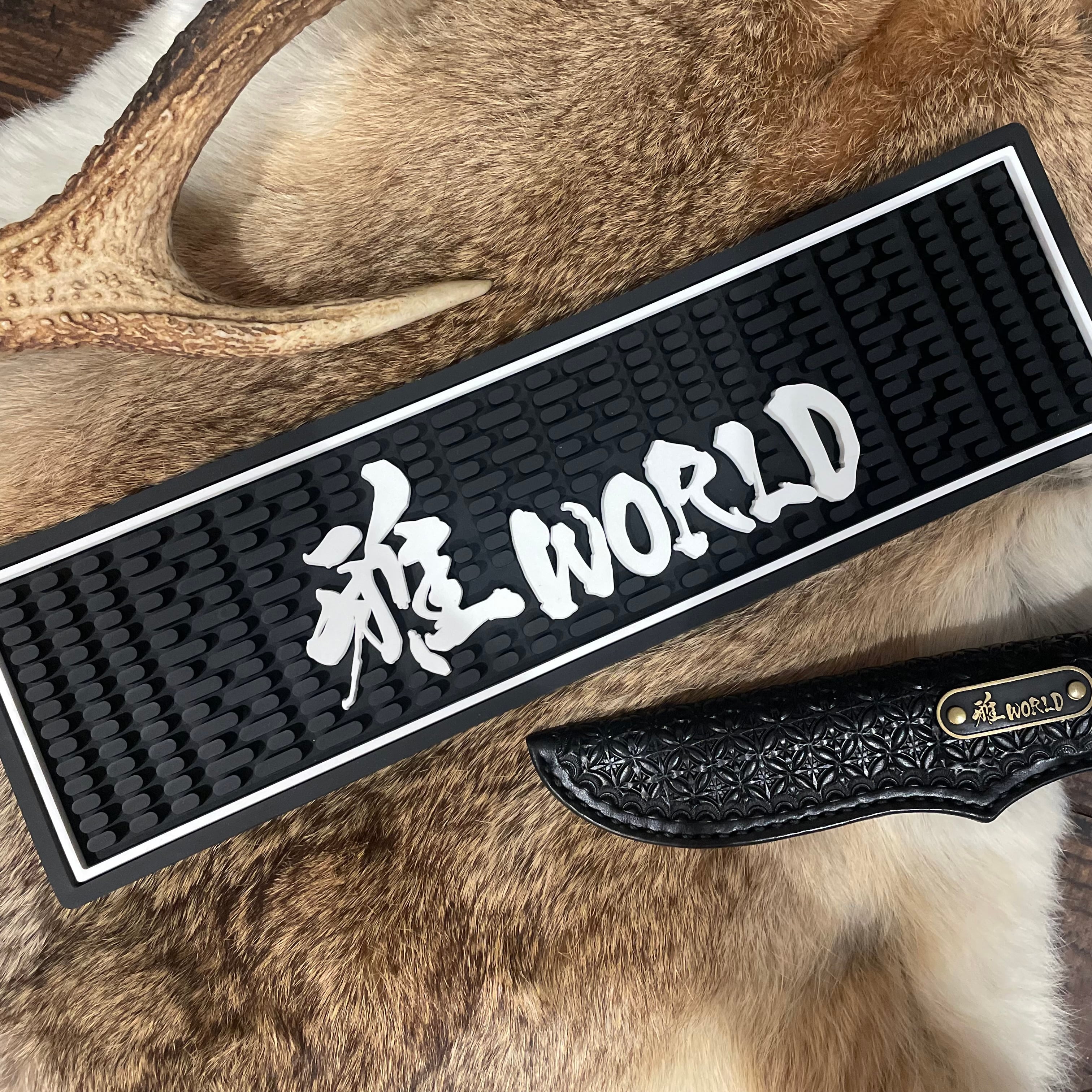 完売品　超レア　CGBロゴマット 雅WORLDバーマット | 雅WORLD WORKS