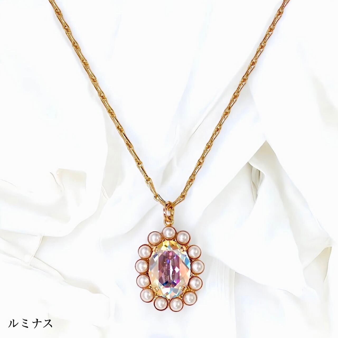レジェンドキャンディ オーバルネックレス | MAKI NUMOTO (マキ ヌモト