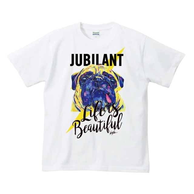 EIJI TAMURA「DOG ART TEE ‐ JUBILANT ‐」