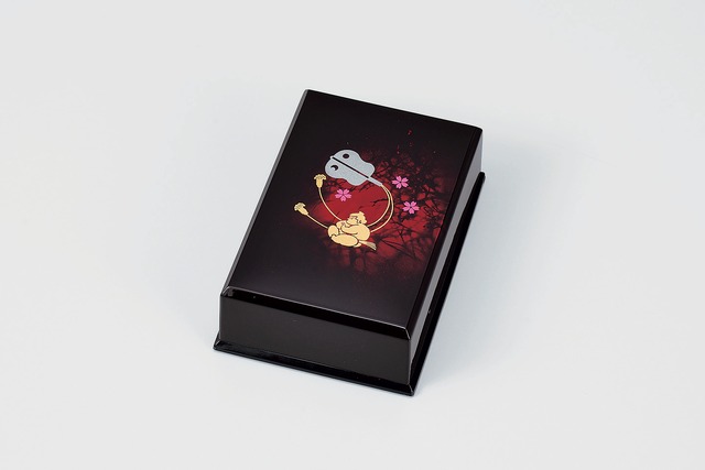 36-2212 11.0（Ａ４サイズ対応）文庫 鳳凰 Gold Leaf Box A4 Size Phoenix