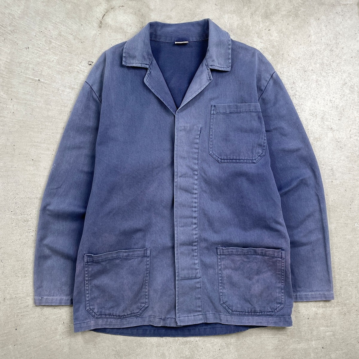 70年代 鬼フェード UNKNOWN ユーロワークジャケット イタリアンワーク  