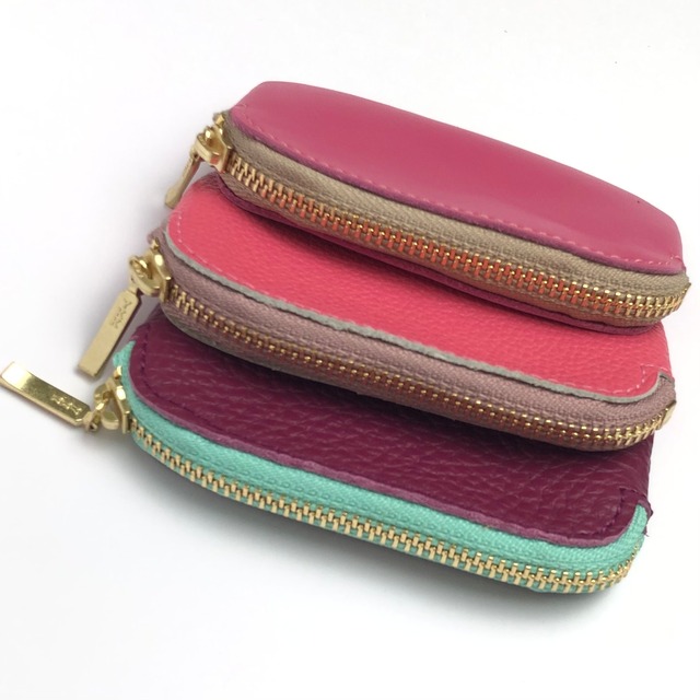 【CIN02】手のひらサイズレザー小銭入れ