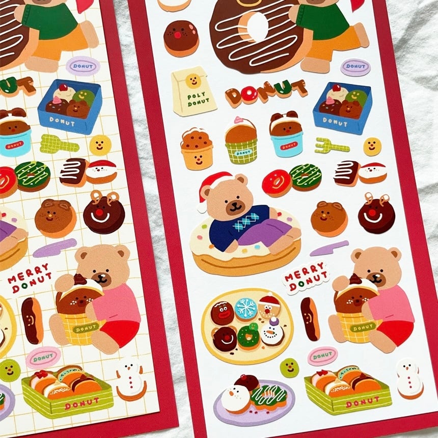 「2着セット」TBDS限定オリジナルジャージ OSAKA おまけシール1枚付き polybear】シール 크리스마스 도넛 | 韓国文具・雑貨 kaulcoffee.studio